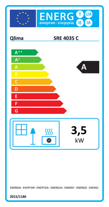 Qlima kaminovn SRE 4035 C 3500 W